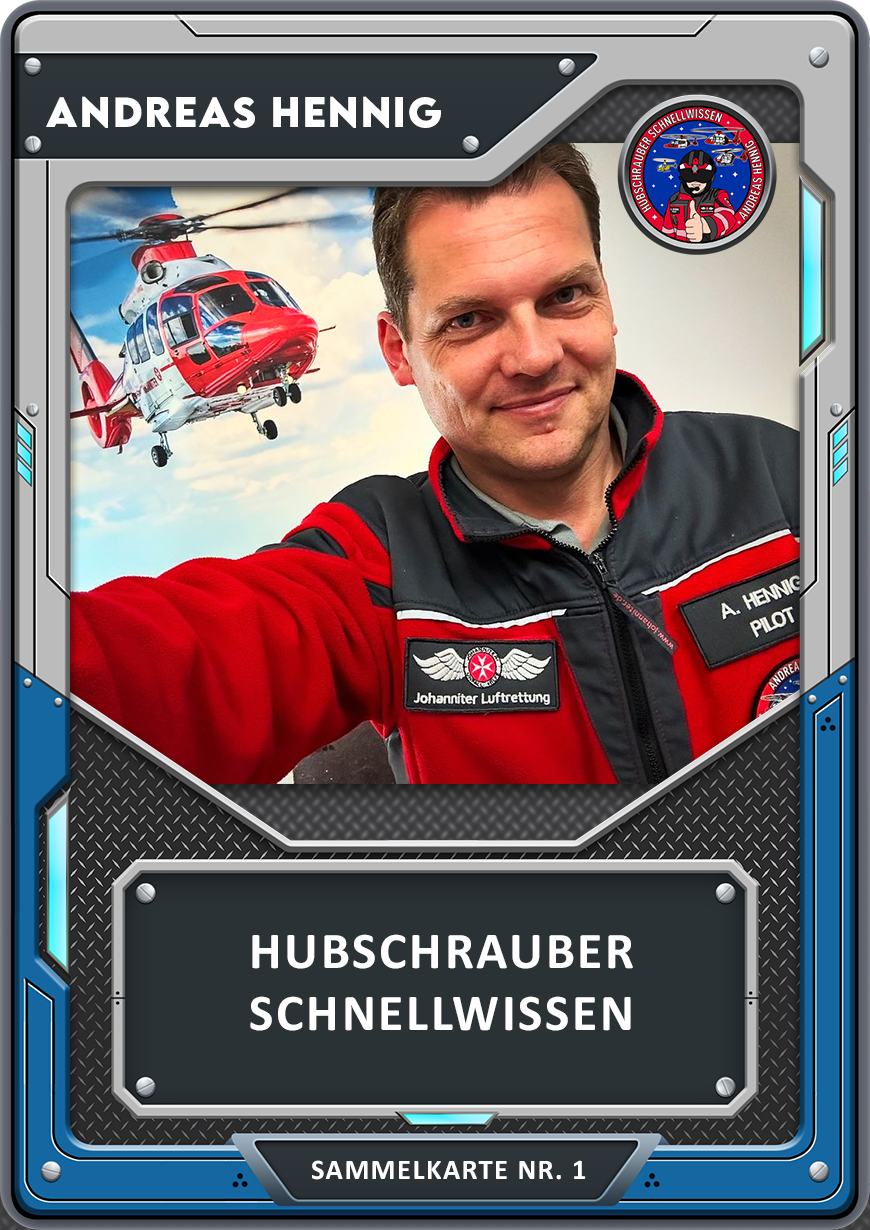 Helifliegen.Fi Sammelkarte Nr. 1