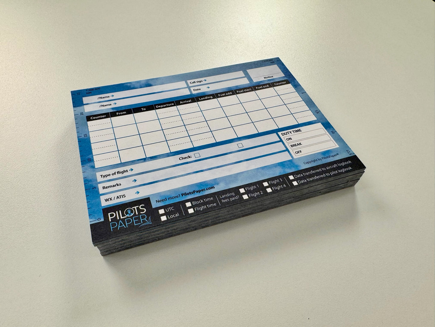 Pilots Paper (5 Blöcke)