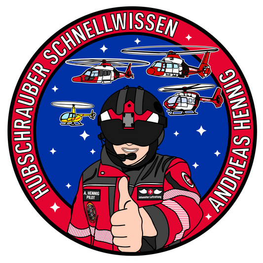 Aufkleber - Hubschrauber Schnellwissen